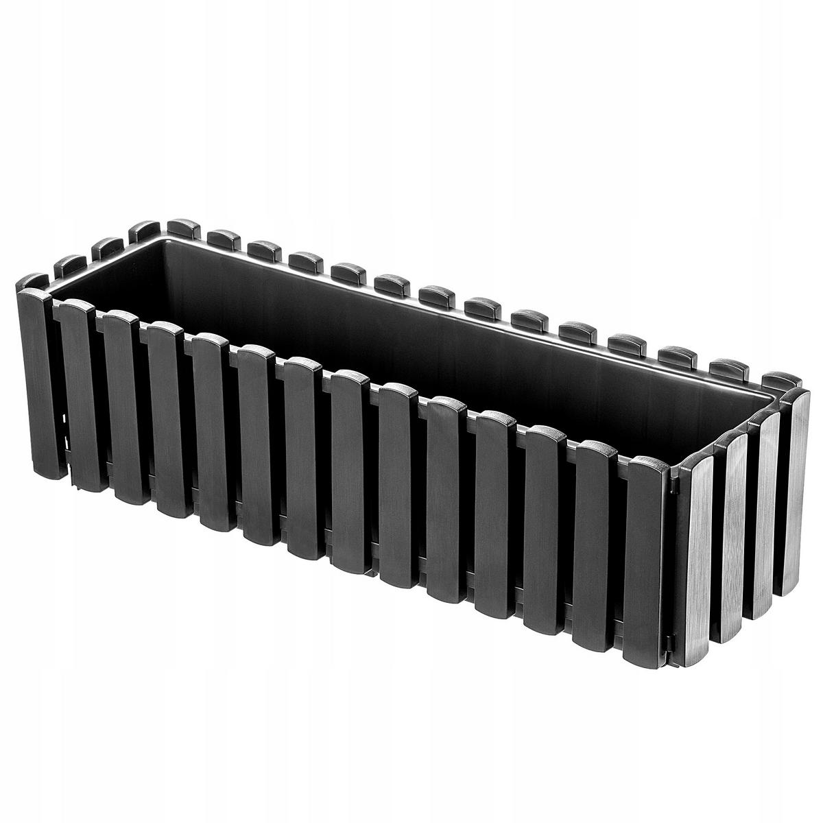 BALKONKASTEN 60 cm, Anthrazit - Anthrazit, Kunststoff (18/58cm) - KADAX