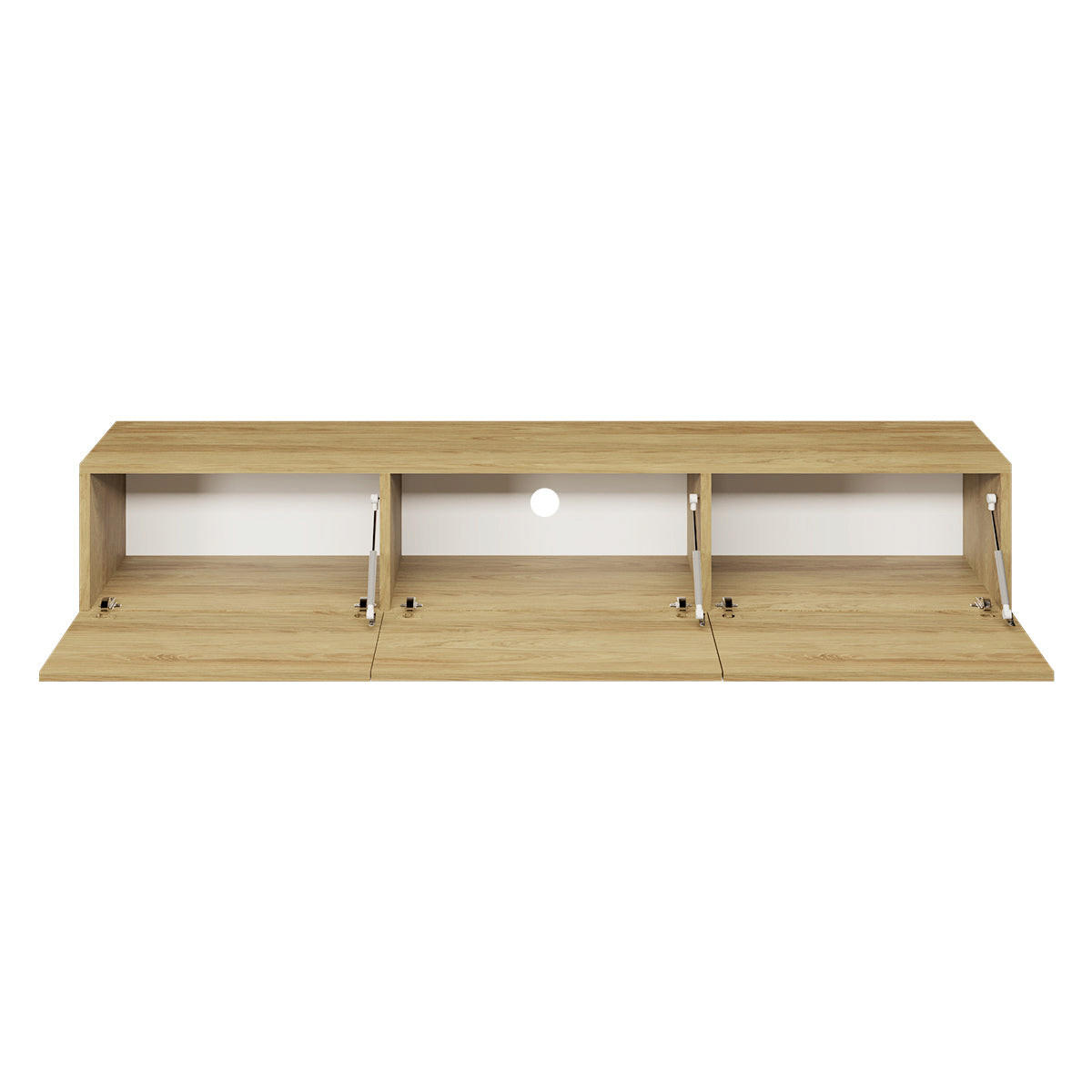TV STOLÍK Idao Drevo - hnedá, kompozitné drevo (180/35/29cm) - Petits-meubles