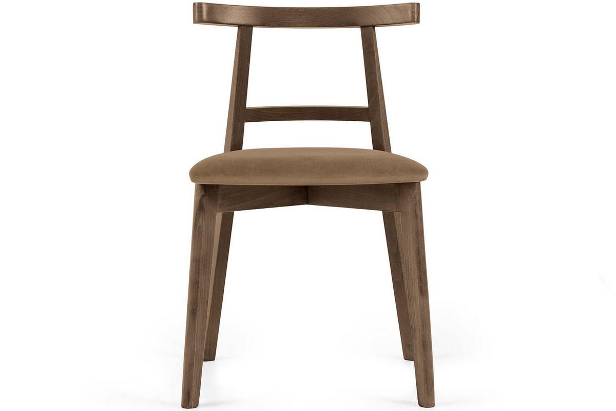 ESSTISCHSTÜHLE LILIO 2 St Vintage, Beige / Lefkas-Eiche - Eichefarben/Beige, Holz/Textil (47/76/45cm) - KONSIMO®