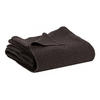 BETTÜBERWURF Maia carbonfarben 240 x 260 cm - Schwarz, Textil (260/240cm) - Vivaraise