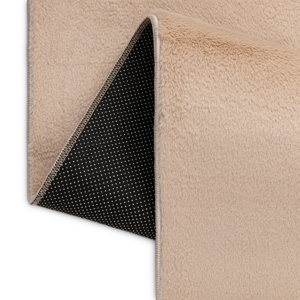 KURZFLORTEPPICH LUMI beige kuschelweich waschbar 240/340 cm - Beige, Textil (240/340cm) - Tapiso