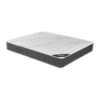 STANDARDMATRATZE - 2 Personen - Stoff - Weiß - - Weiß, Textil (160/200cm) - Vente-Unique
