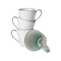 HENKELBECHER Cosmo blau 400 ml 4er Set - Blau, Keramik (0.4L) - Ritzenhoff Breker