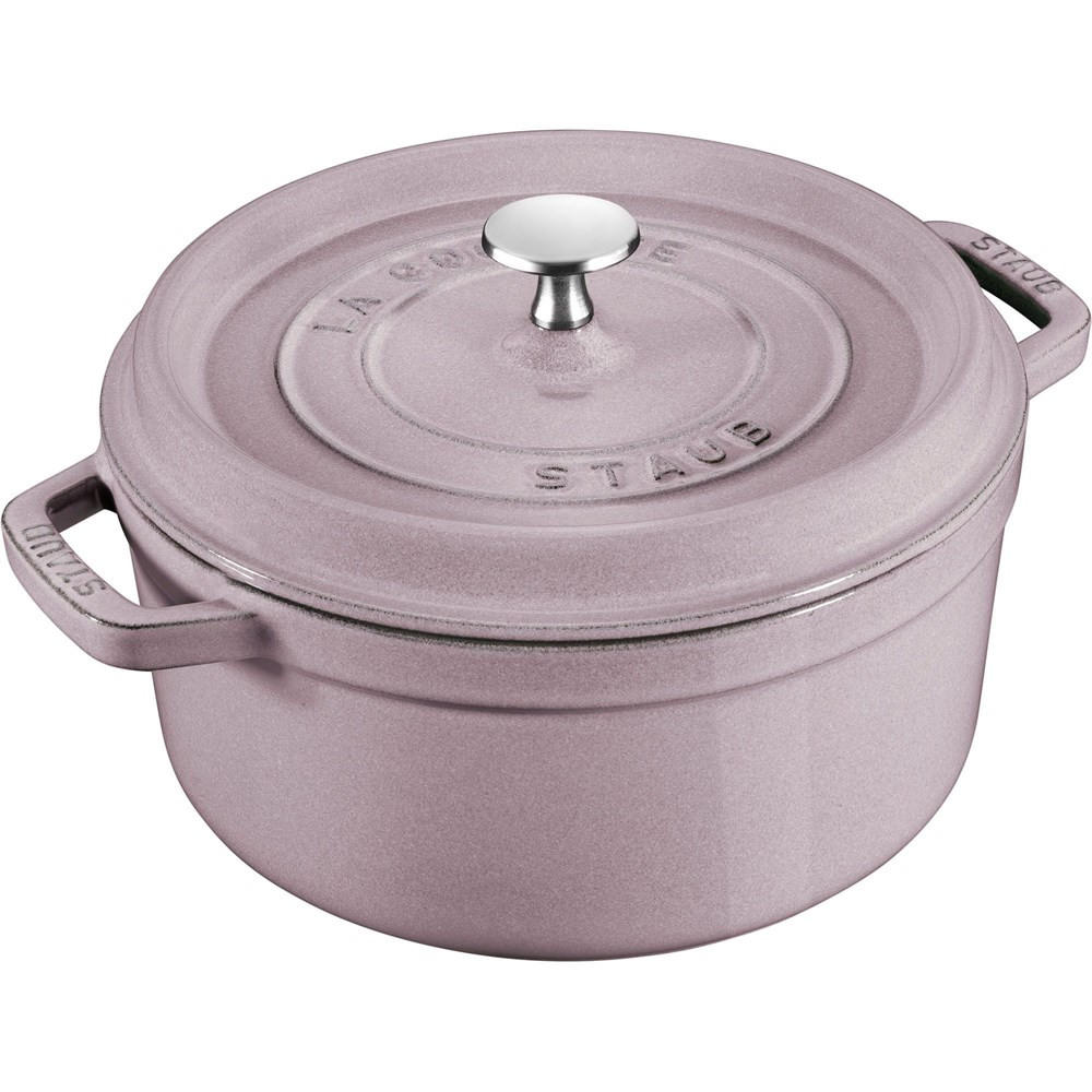 TOPF Lila 22/22/7 cm 405088630 - Violett, Metall (22cm) - Staub