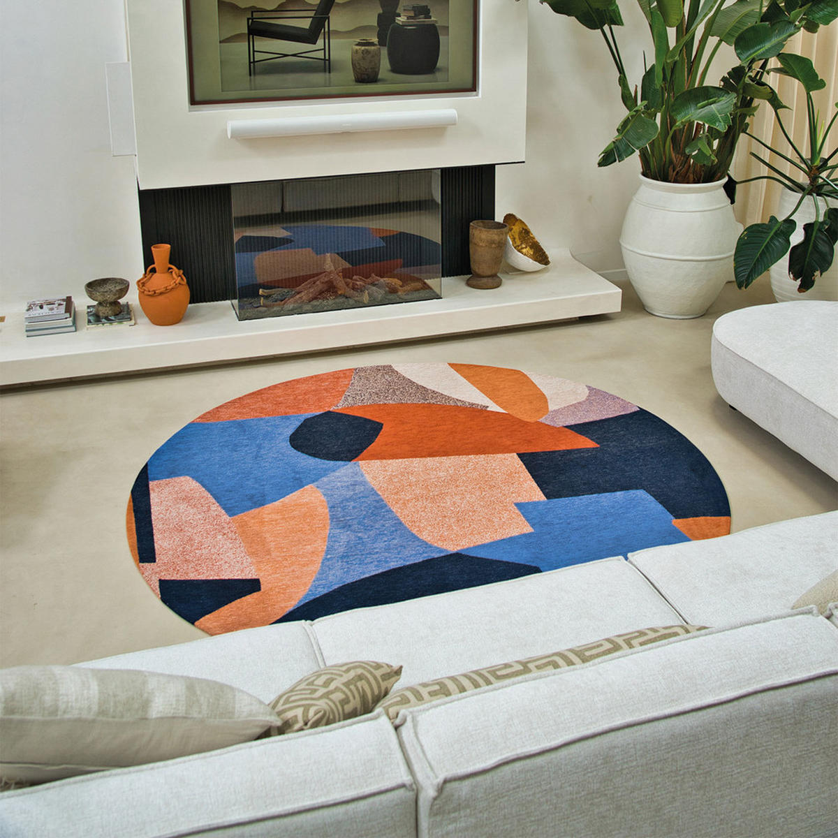 TEPPICH Carpe Diem Gallery 240/240 cm - Multicolor, Textil (240/240cm) - Louis De Poortere