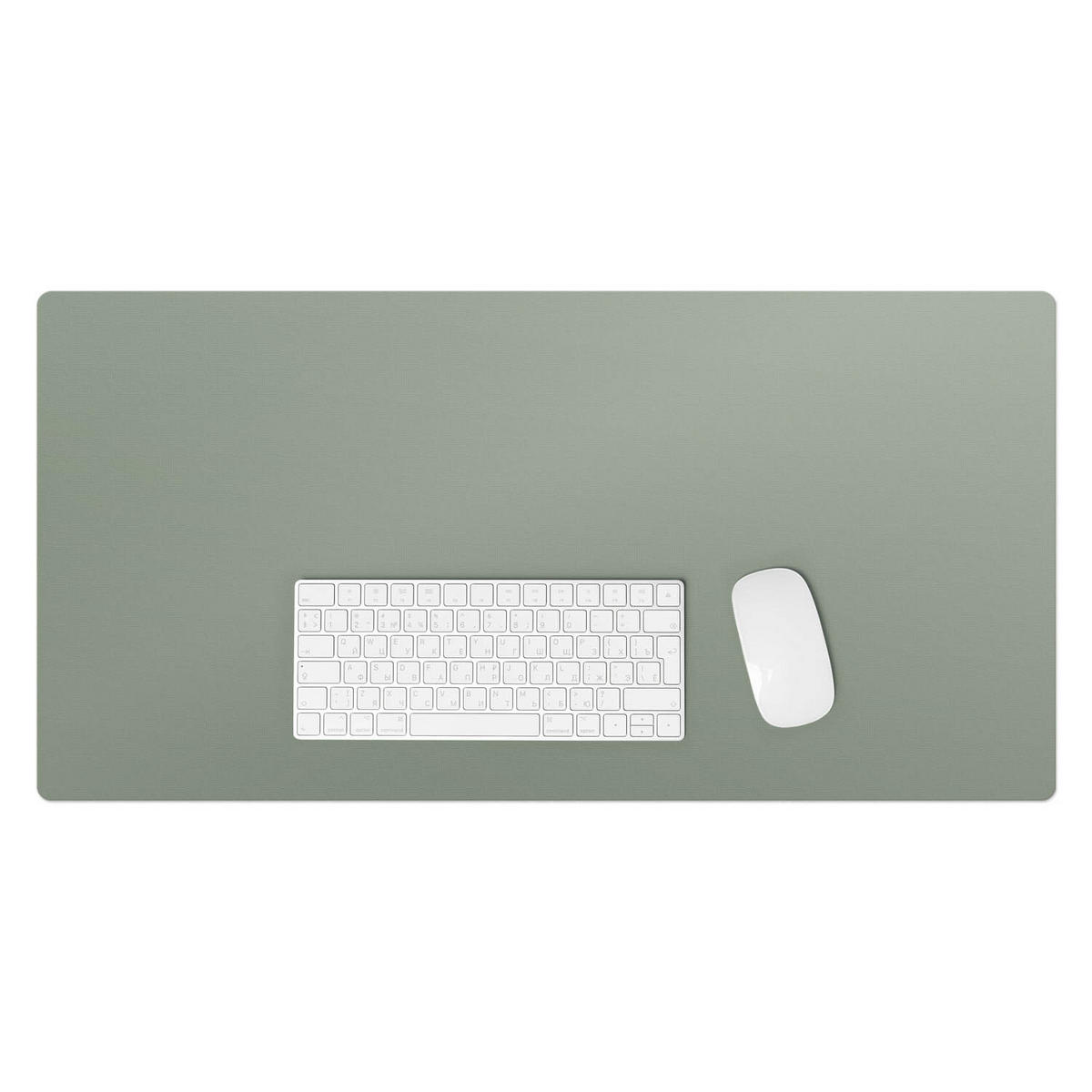 SCHREIBTISCHUNTERLAGE 90x45 cm Light green - Hellgrün, Kunststoff (1.6/90/45cm) - Wallfluent