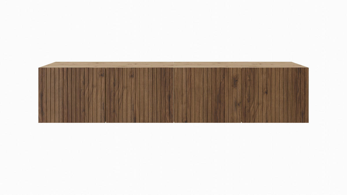 TV-SCHRANK MIO - Wildeiche/Eiche Artisan, Holzwerkstoff (200/41/40cm) - Meblini