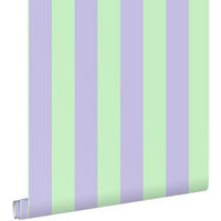 TAPETE Streifen 0.53 x 10.05 m - Lila, Papier (53/1000cm) - ESTAhome