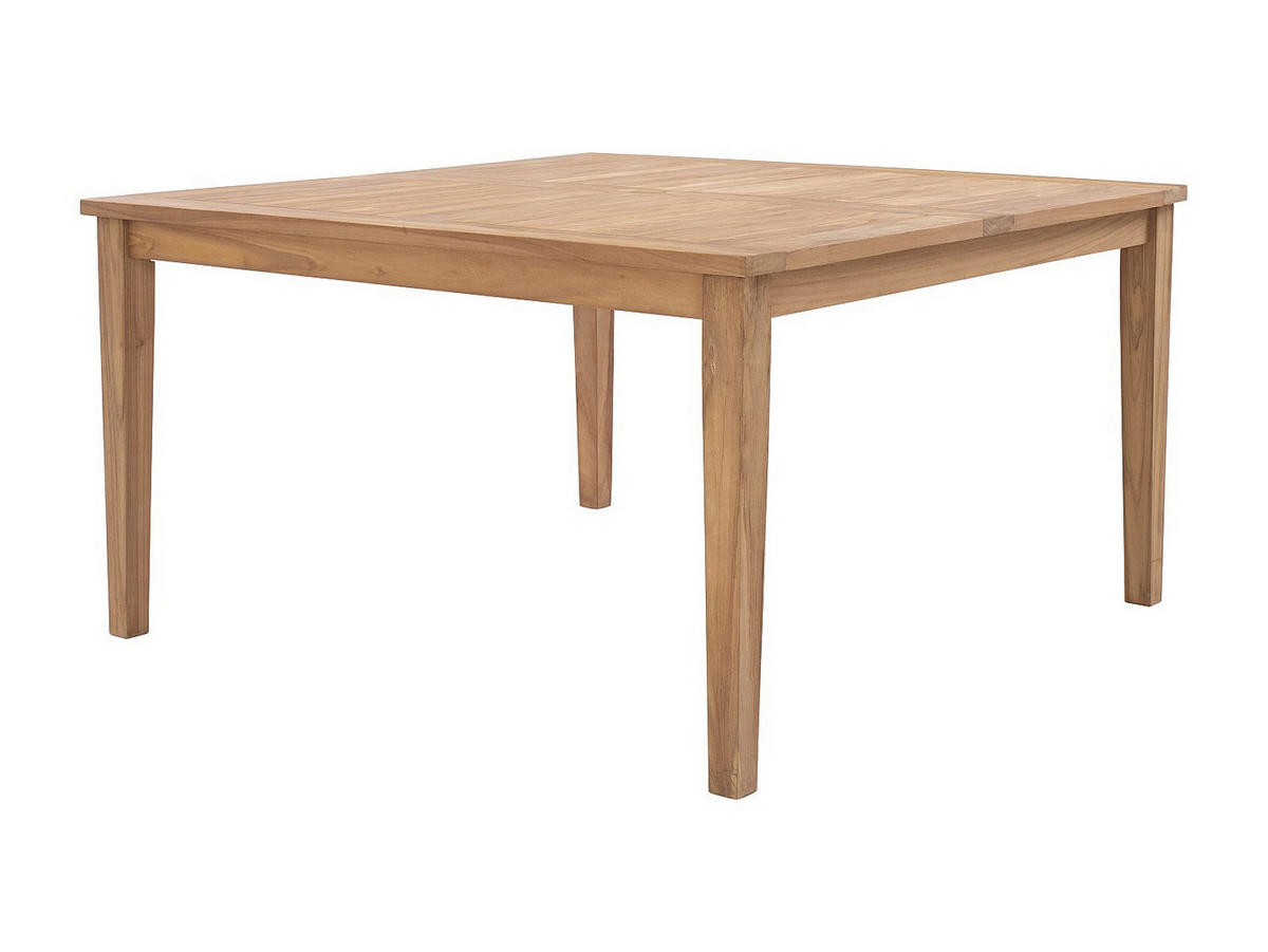 GARTENTISCH - 4 Personen, 6 Personen, 8 Personen - Holz, Platte - Naturfarben Hell - Naturfarben, Holz (140/140/77cm) - Vente-Unique