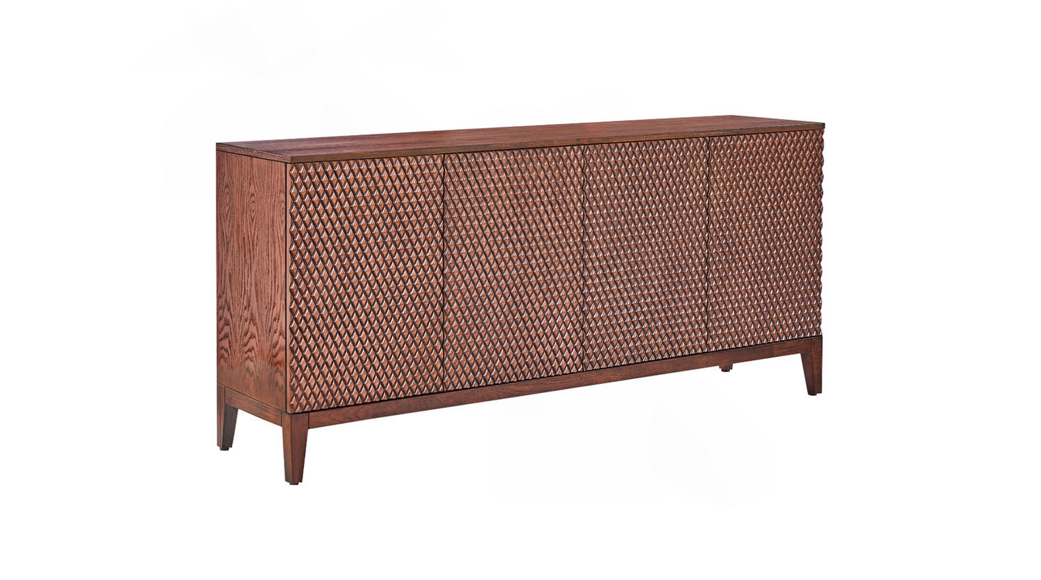 SIDEBOARD COPAS Braun Holz - Braun, Eichenholz/Holz (180/85/40cm) - KAWOLA