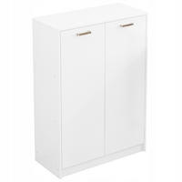 BÜCHERREGAL, weiß 77/35/108 cm - Weiß, Holzwerkstoff (77/108/35cm)