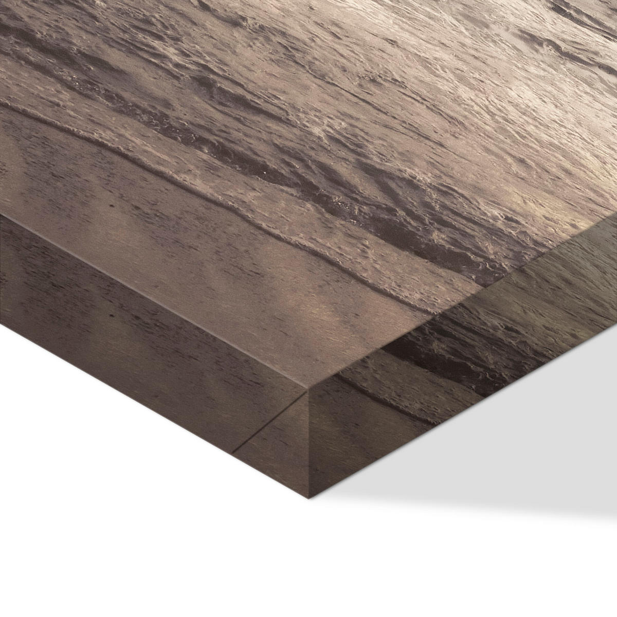 LEINWANDBILD Strand 3-tlg. 90x60 cm - Multicolor, Holz (90/60cm) - LUMASOUL