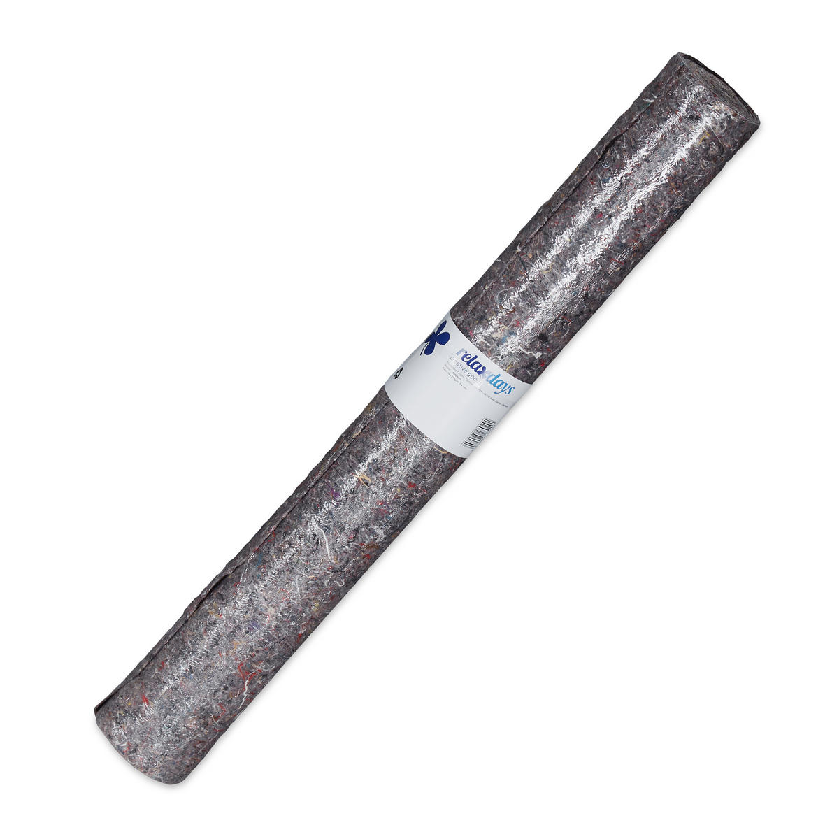 MALVERVLIES 1x25m - Grau, Kunststoff/Textil - Relaxdays
