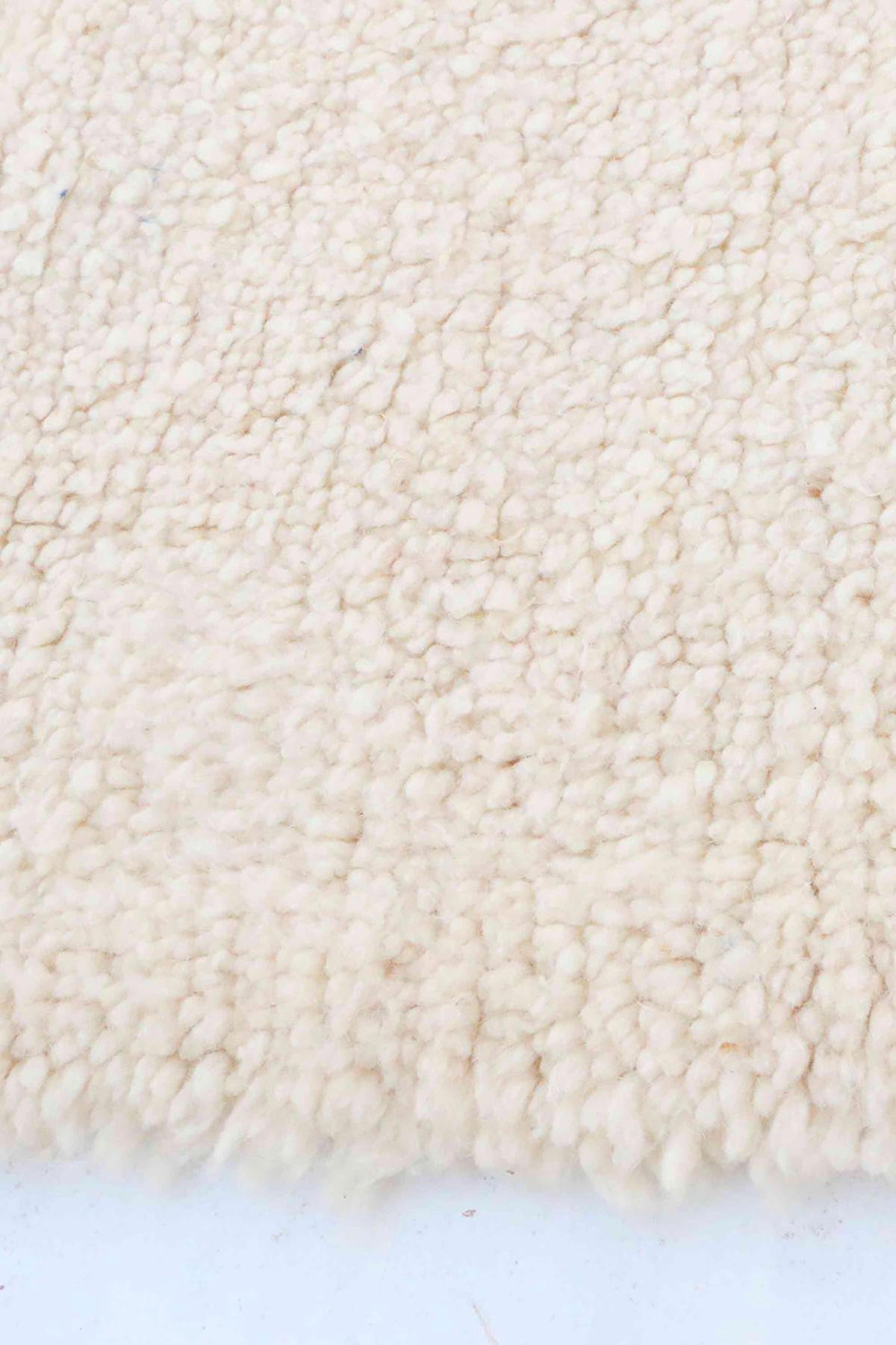 BERBERTEPPICH aus reiner Wolle 163x 242 cm - Beige, Naturmaterialien (163/242cm) - AFK Living