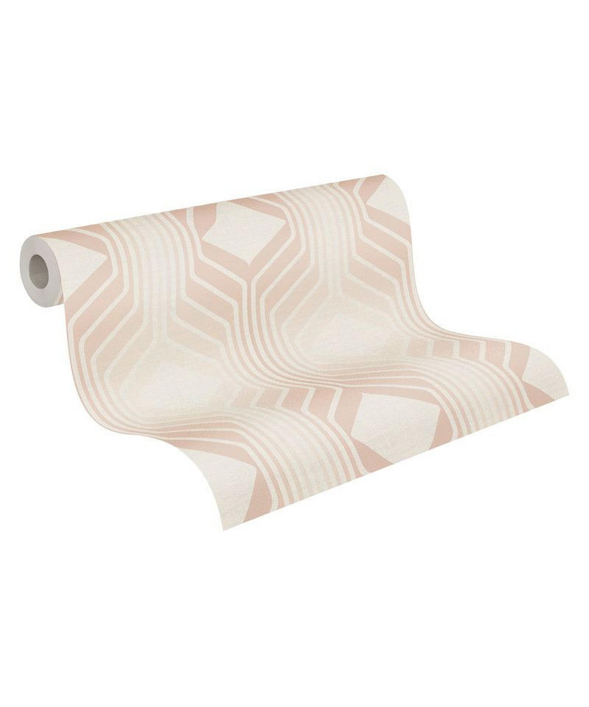 VLIESTAPETE Beige 53/850 cm - Beige, Textil (53/1cm) - KUNSTLOFT
