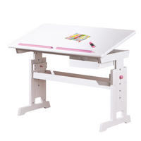 SCHREIBTISCH Weiß - Weiß, Holzwerkstoff (109/63/55cm) - ebuy24