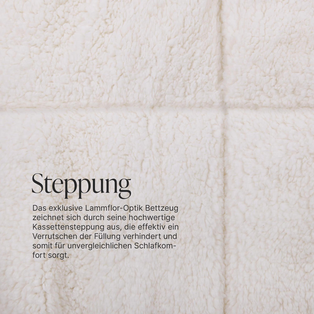 MATRATZENAUFLAGE Lammflor mit Wendeseite 90x200cm - Beige, Textil (90/200cm) - Bestlivings