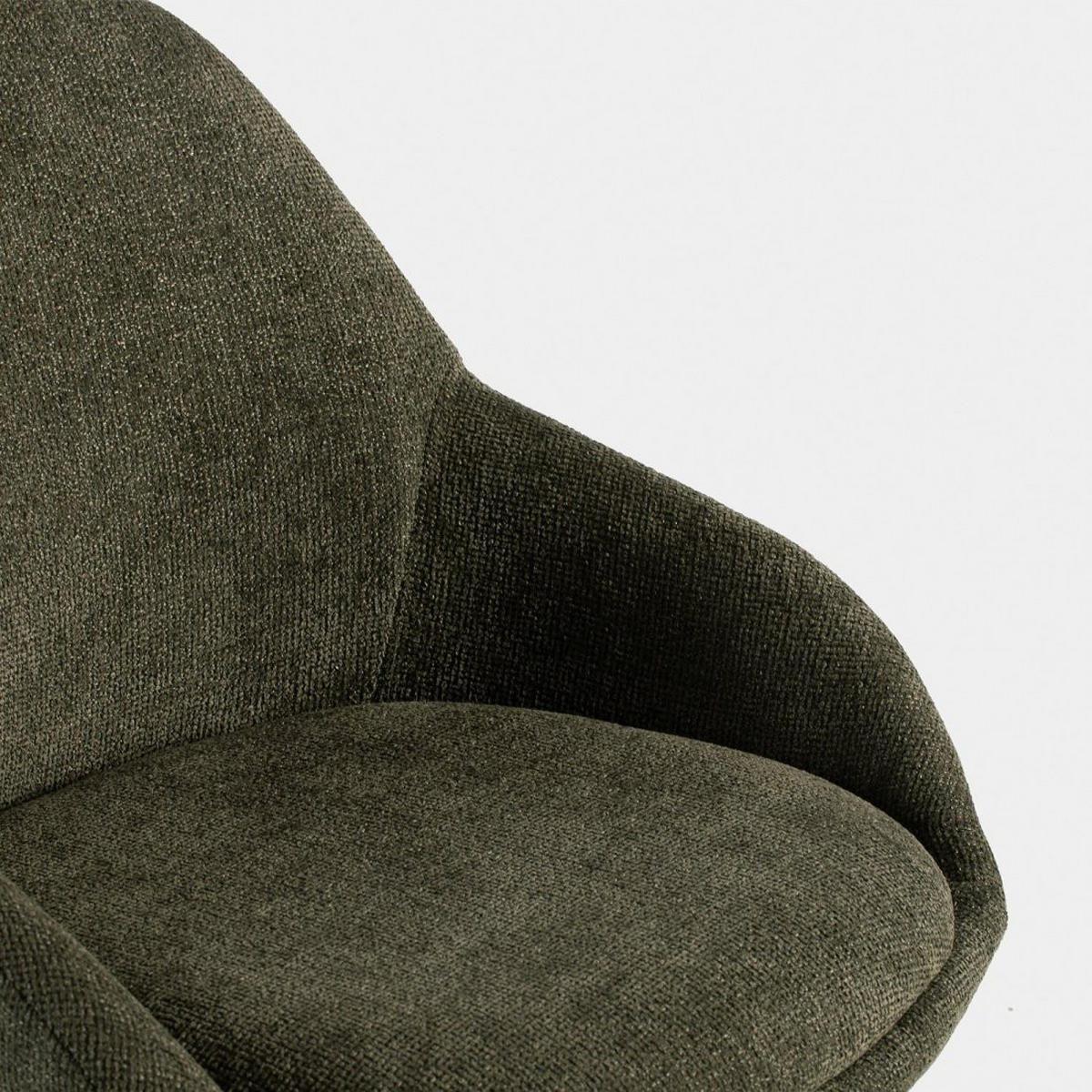 SCHREIBTISCHSTUHL Ania Grün 57 cm x 78-87 cm - Grün, Metall (57/78/61cm)