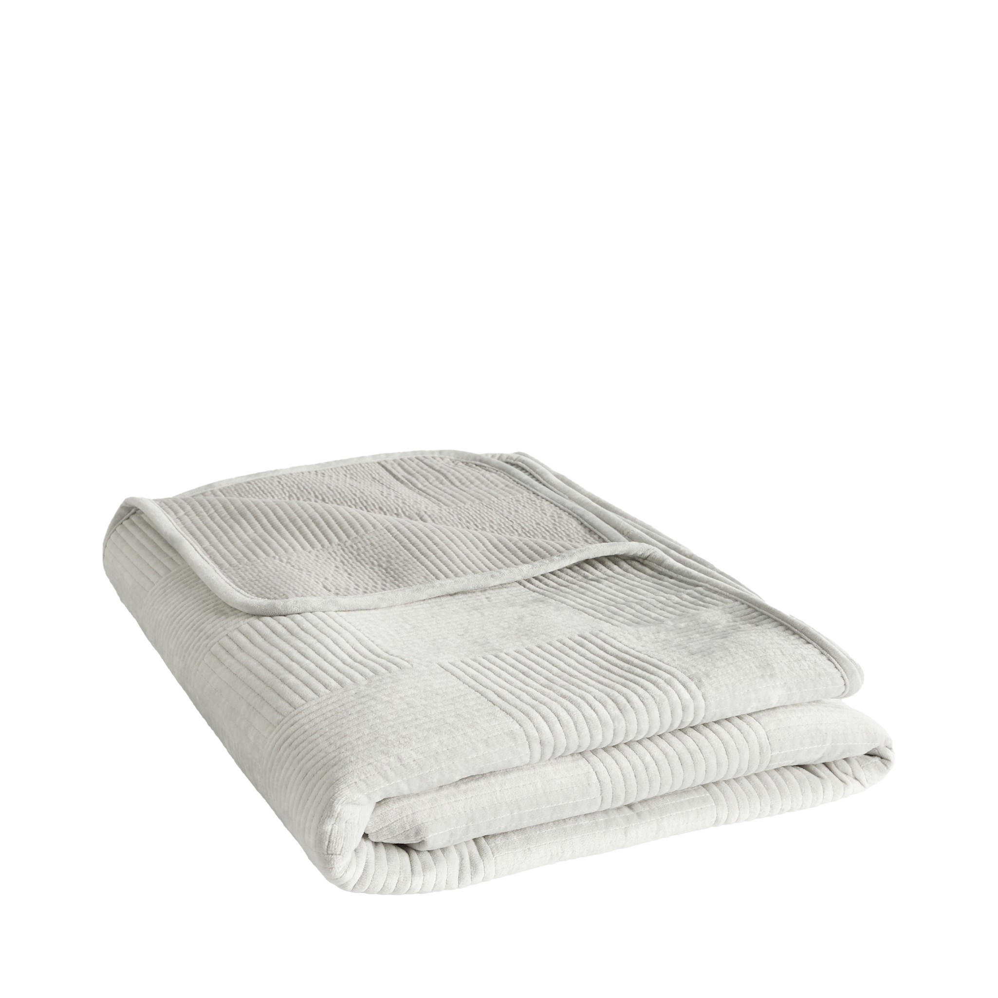 TAGESDECKE Quadron - Grau, Textil (200/220cm) - home&you