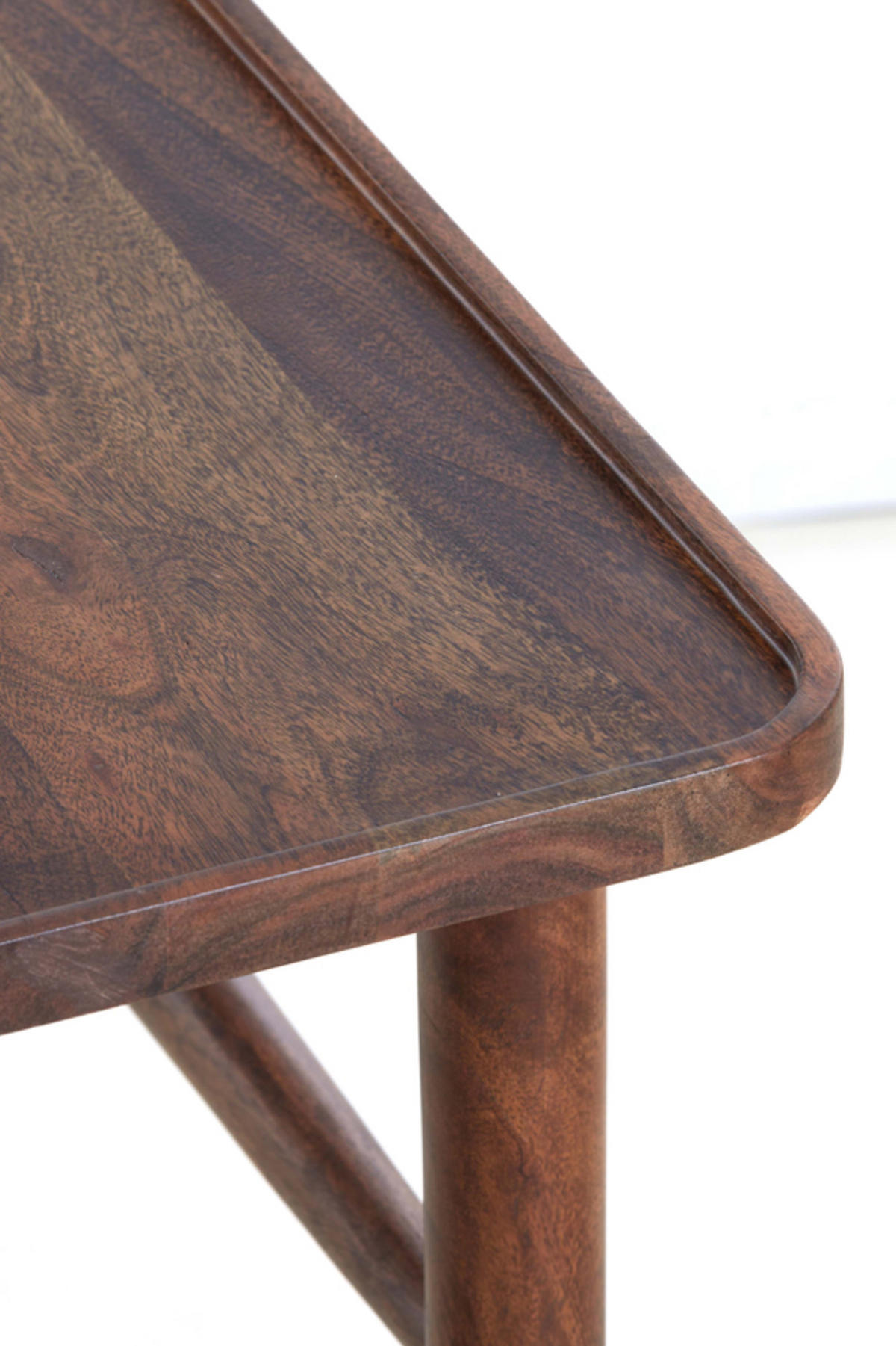 KONSOLENTISCH Qiano Braun 140/30/82 cm - Dunkelbraun, Holz (140/30/82cm) - Light & Living