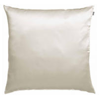 KOPFKISSENBEZUG Ashley schneeweiß 65 x 65 cm - Weiß, Textil (65/65cm) - Vivaraise