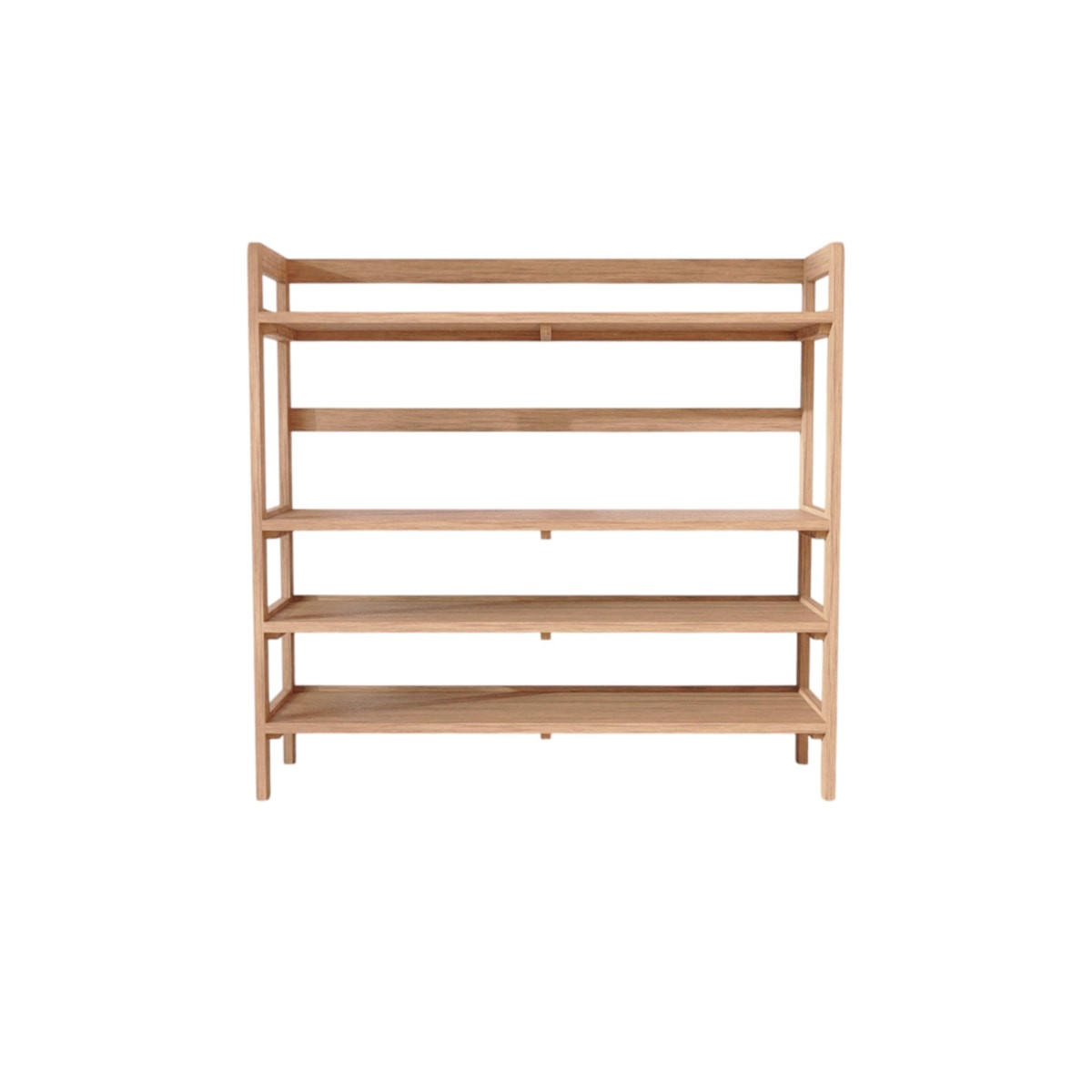 BÜCHERREGAL Esmée Natur aus Eiche - Naturfarben, Holz (110/105/35cm) - Tikamoon