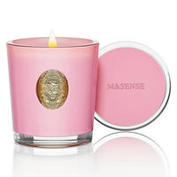DUFTKERZE im Glas Pfingstrose Erröten 290g - Rosa, Glas (10cm)