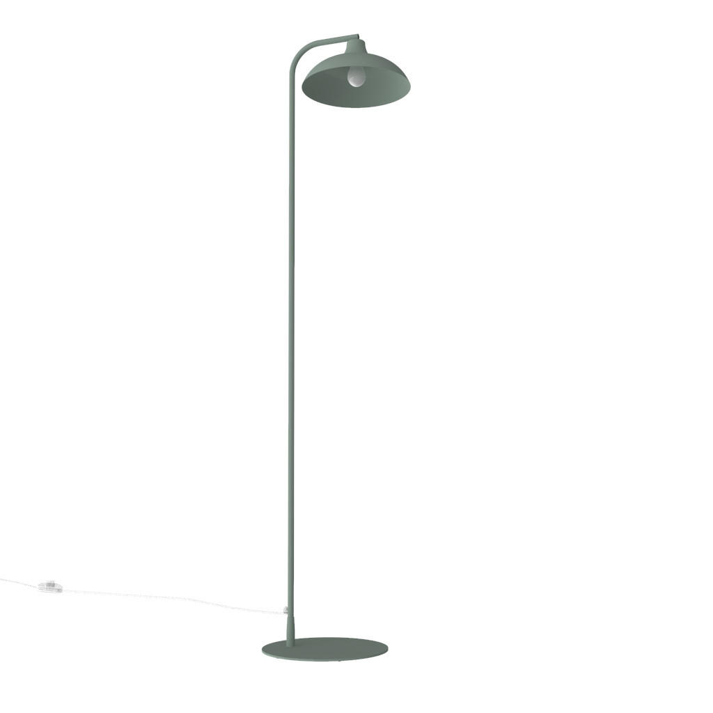 STEHLEUCHTE Parigina - Grün, Metall (40/30/165cm) - Lumicom
