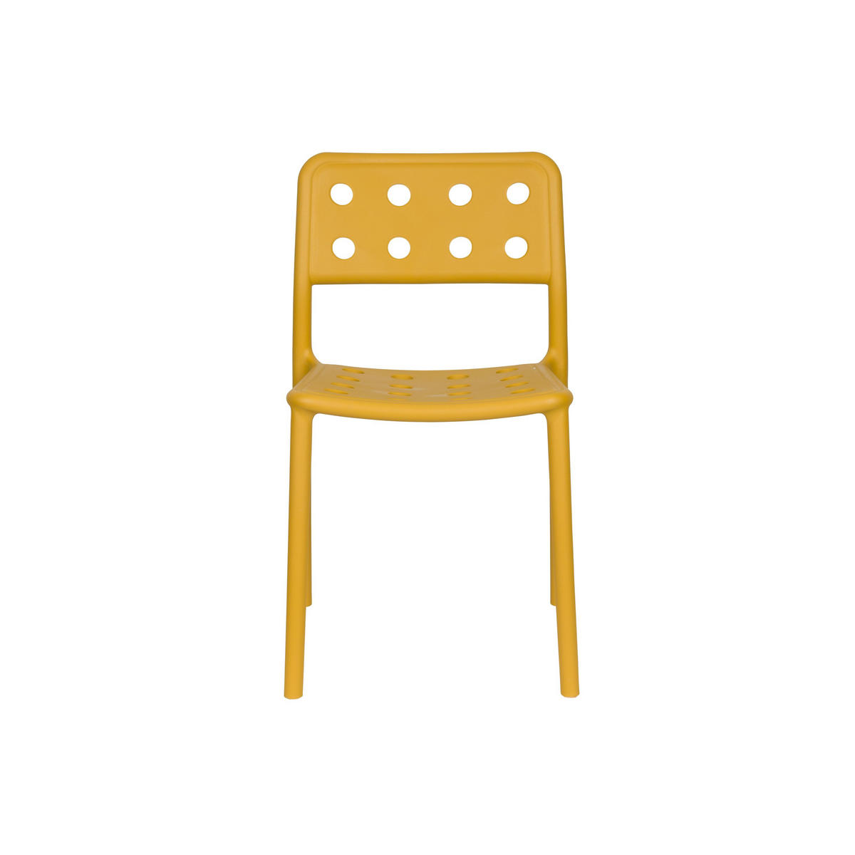 ESSZIMMERSTUHL Serra Gelb - 4 er Set - Gelb, Kunststoff (42/80/53cm) - Housecraft Living