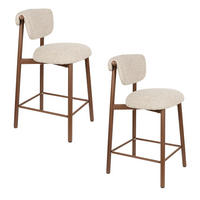 BARHOCKER Lee Beige - 2 er Set - Beige, Kunststoff (43.5/89.5/52.5cm) - Housecraft Living