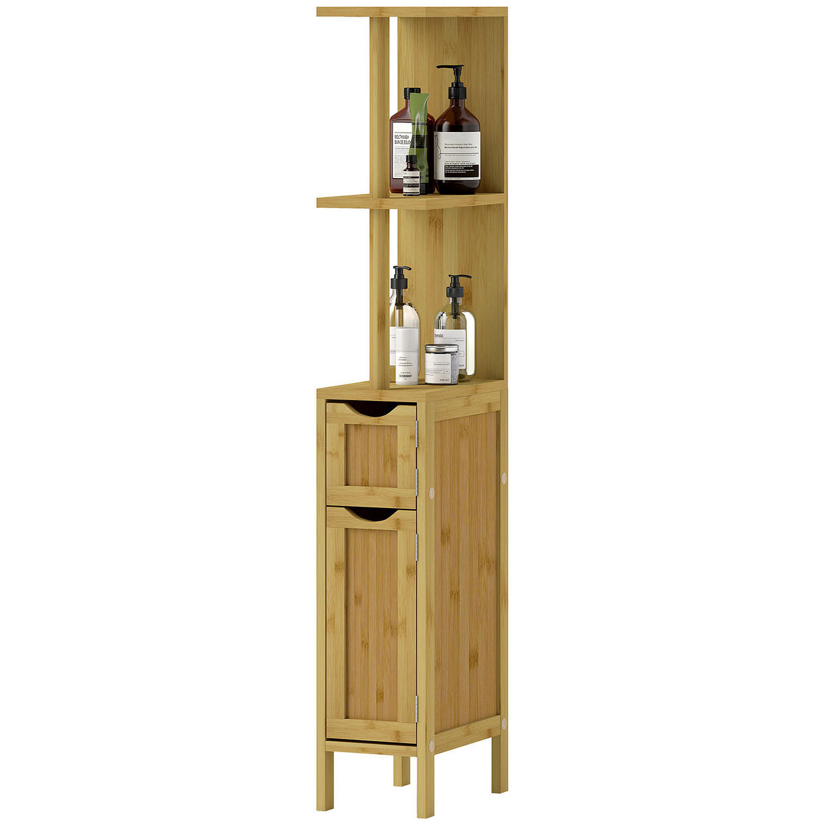 HOCHSCHRANK DE-12430 18/30/120 cm Natur - Naturfarben, Holzwerkstoff (30/120/18cm) - ComfortXL