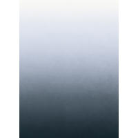 FOTOTAPETE Dip-Dye Muster 200 x 279 cm - Blau, Papier (200/279cm) - ESTAhome