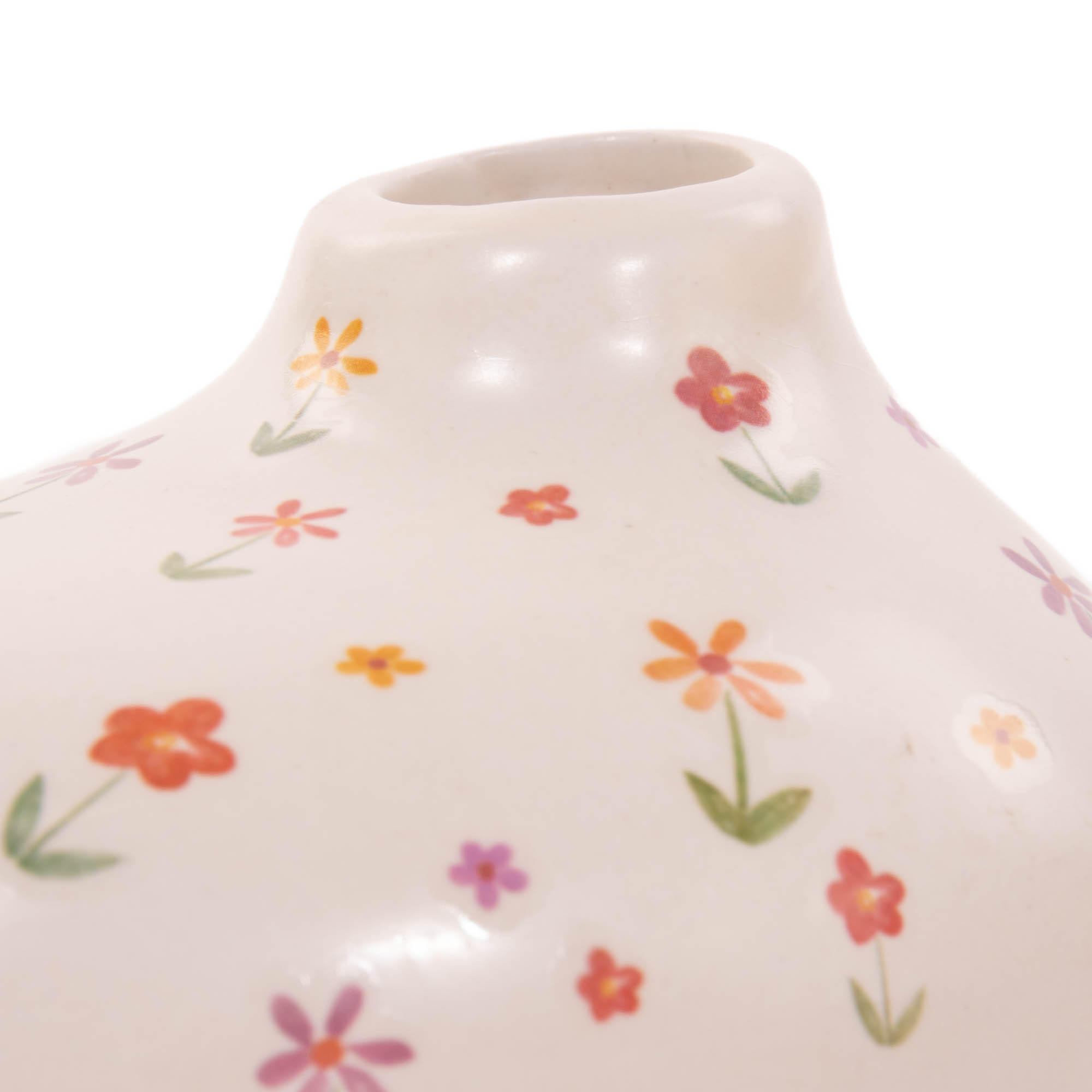 BLUMENVASE Blümi - Multicolor, Keramik (10cm) - Boltze Home