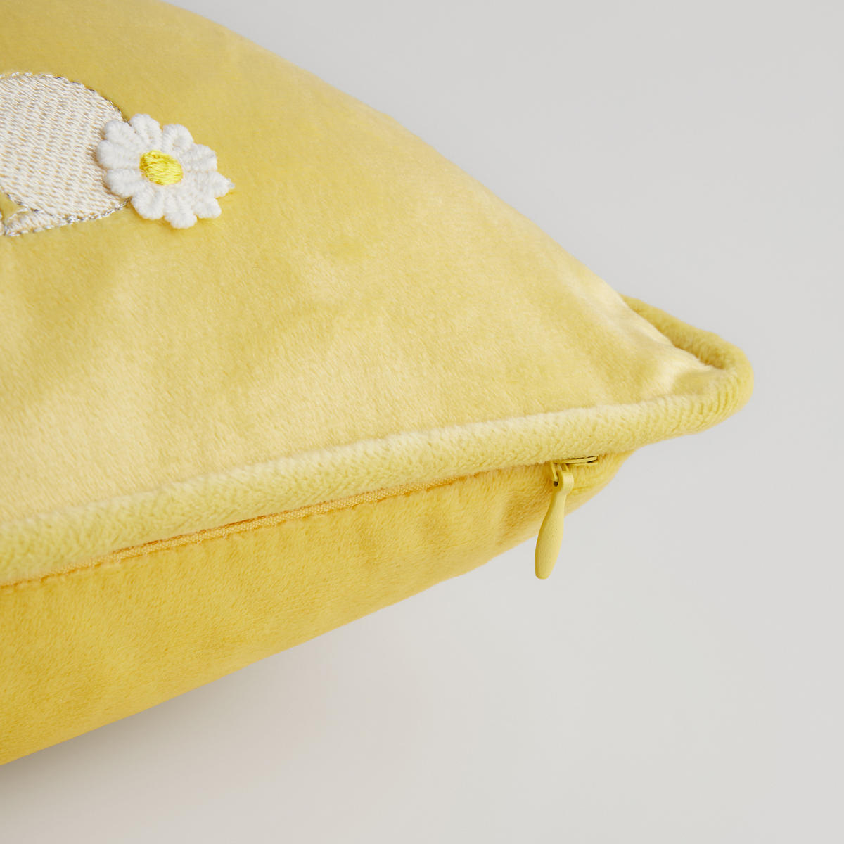 KISSENBEZUG Hopspring - Gelb, Textil (45/45cm) - home&you