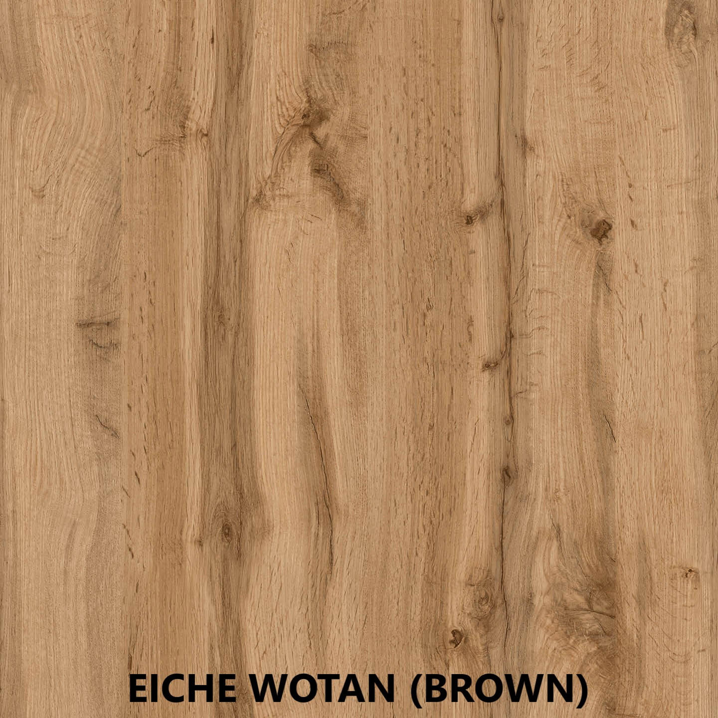 Thumbnail - Dekori_Interiors Esstisch, Eiche Wotan, Weiß, Metall, Rund, 90x77x140 cm, Esszimmer, Tische, Esstische