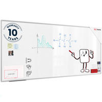 MAGNETISCHES Whiteboard - PREMIUM EXPO Alurahmen 220x100cm - Weiß, Metall (220/100/1.6cm) - ALLboards