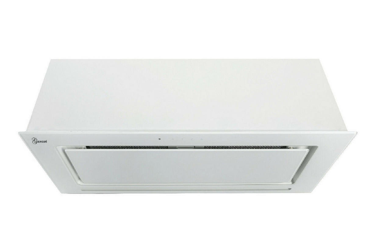 DUNSTABZUGSHAUBE GCH E 217 WH 70 PRIME+ Umluftset, 70 cm Weiß Glas - Weiß, Glas/Metall (70/29.5/23.5cm) - Gurari