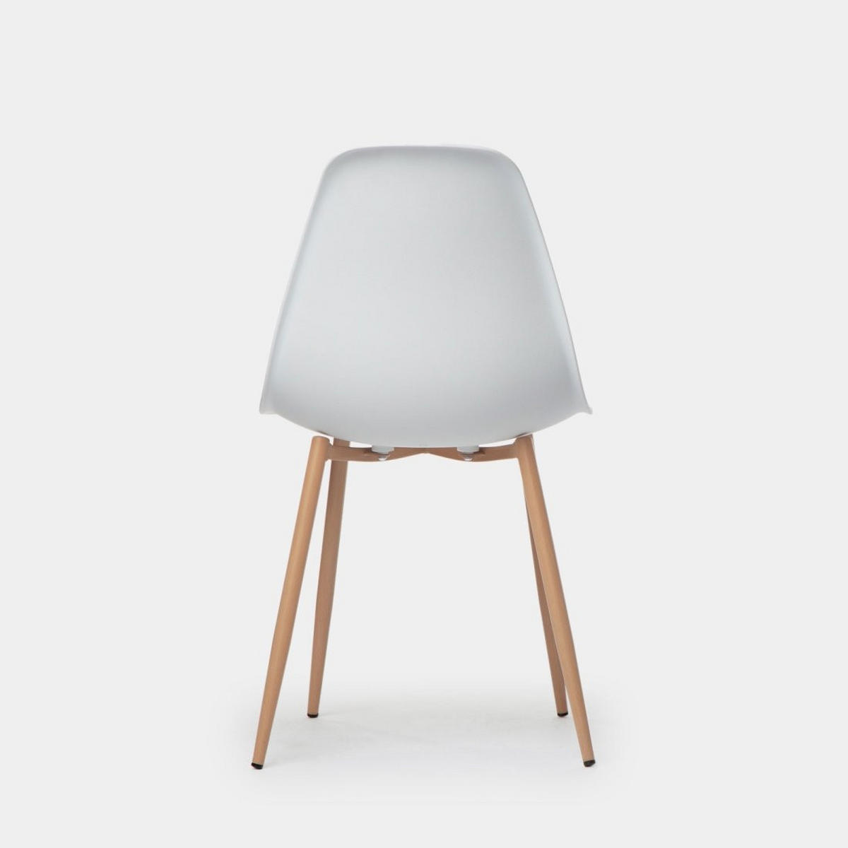 STUHL FÜR DRAUSSEN Nina Weiß 45 cm x 80 cm - Weiß, Kunststoff (45/80/53cm)