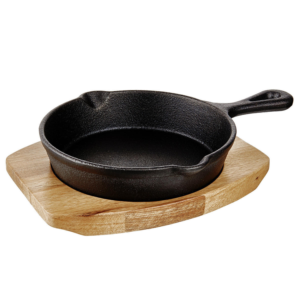 SERVIERPFANNE (6er Set) Hot Iron - Schwarz, Metall (22/15/4cm) - Butlers