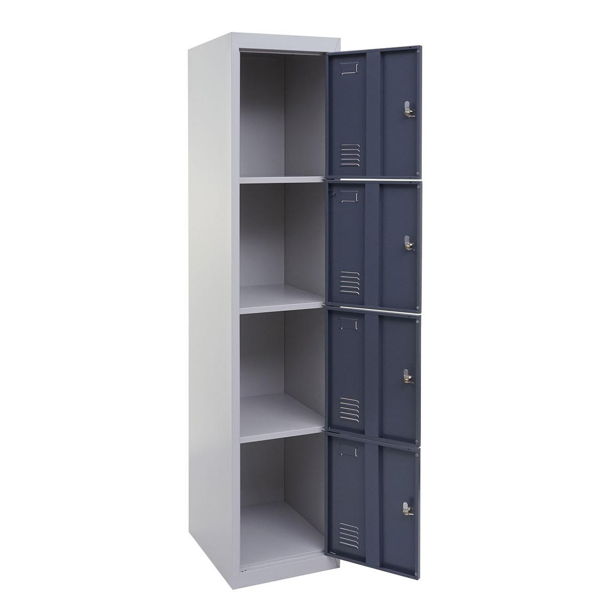 SPIND Saturn HxBxT 180x38x45cm Metall Anthrazit-Grau - Anthrazit, Metall (38/180/45cm) - PROREGAL