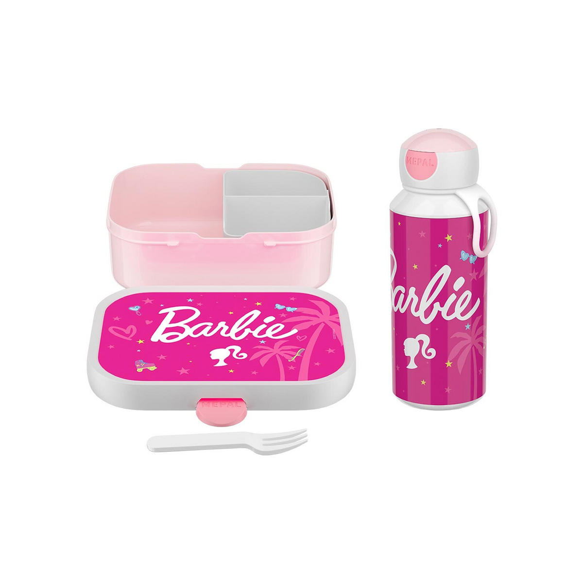 LUNCHSET Campus Barbie 2er Set - Pink, Kunststoff (7.5/18.8/20.5cm) - Mepal