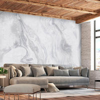 VLIESTAPETE Grün 150/105 cm - Grau/Grün, Textil (150/1cm) - KUNSTLOFT