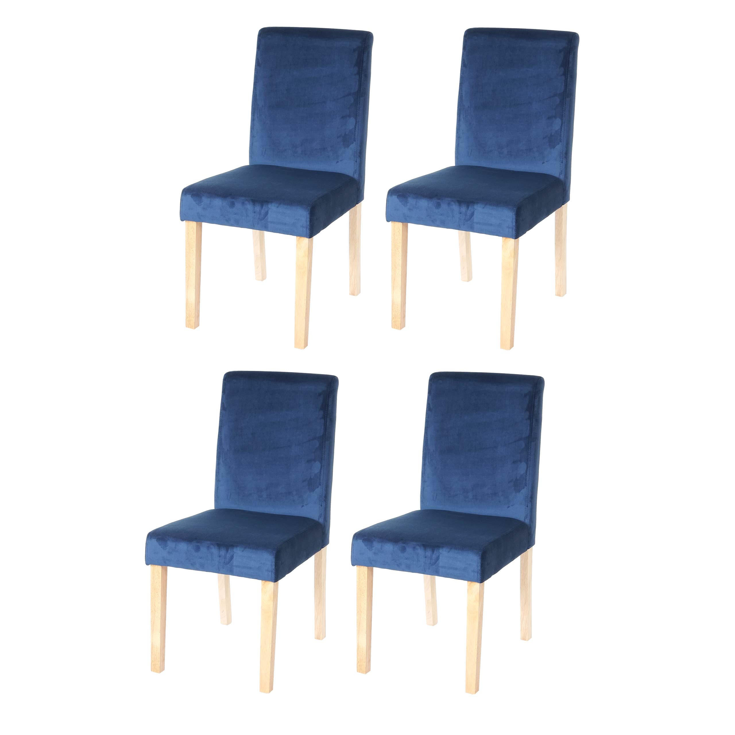 Chefgastro Esszimmerstuhl Blau 43x90x56 cm