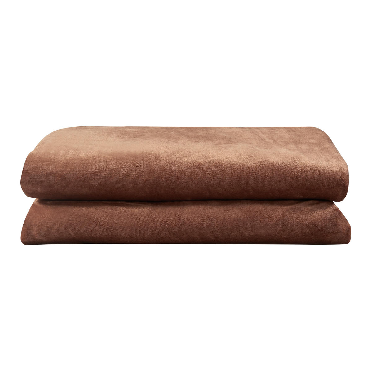 PŘIKRÝVKA Archi - hnědá, textil (180/130cm) - [en.casa]