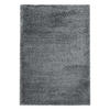 TEPPICH Hochflor Shaggy Uni Style Polypropylen Wohnzimmer Hellgrau Läufer 80x150 - Hellgrau, Textil (80/150cm) - KADIMA DESIGN