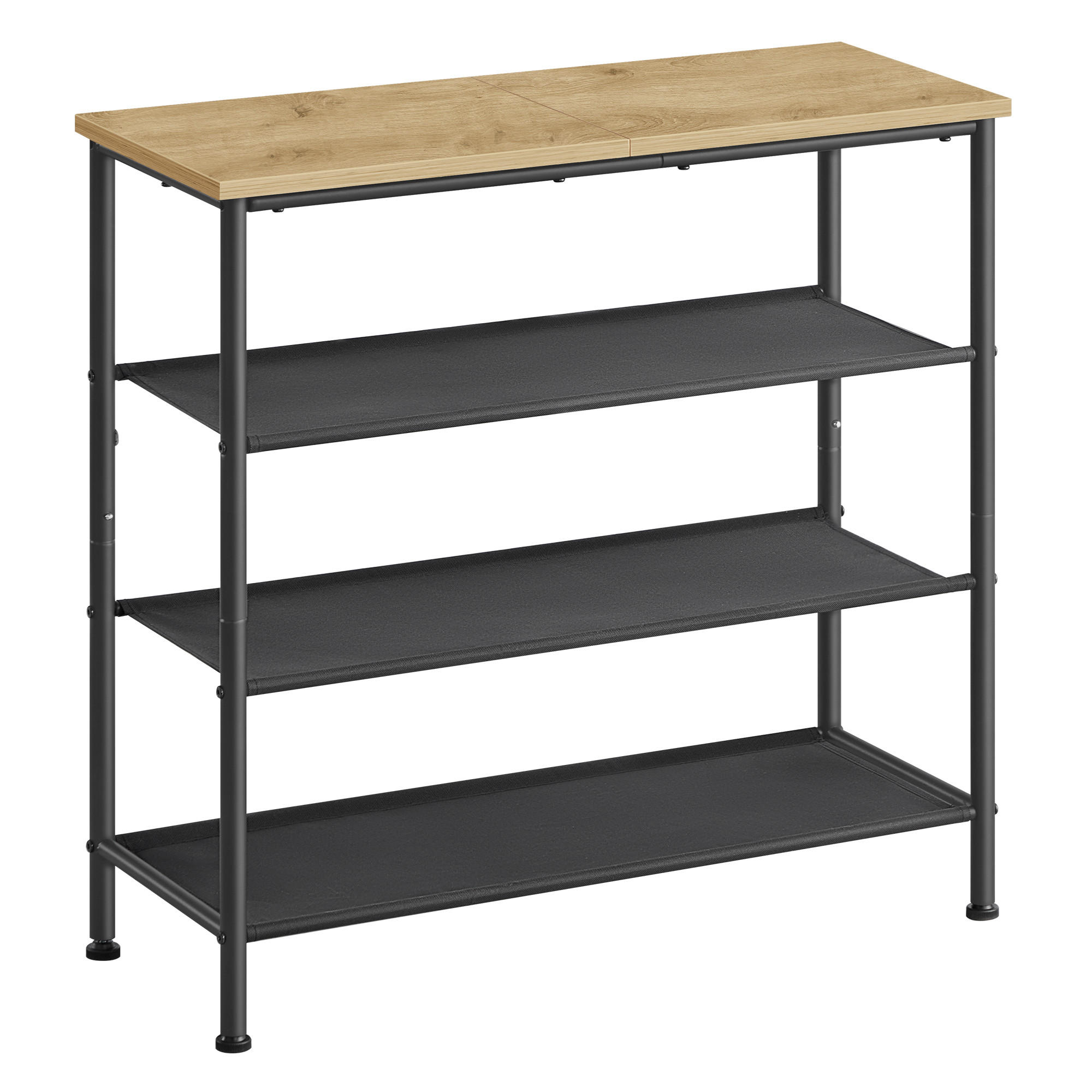 XXXLutz Schuhschrank Schwarz 75x13.5x30 cm