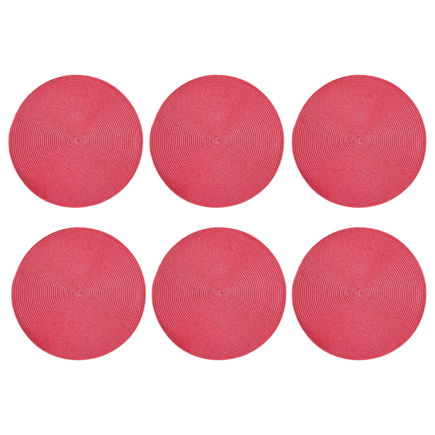 TISCHSET (6er Set) Ambiente - Pink, Kunststoff (38/38cm) - BUTLERS