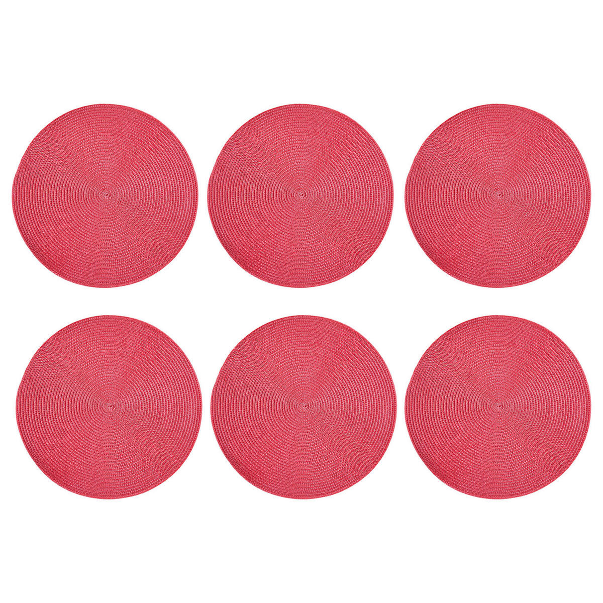 TISCHSET (6er Set) Ambiente - Pink, Kunststoff (38/38cm) - BUTLERS