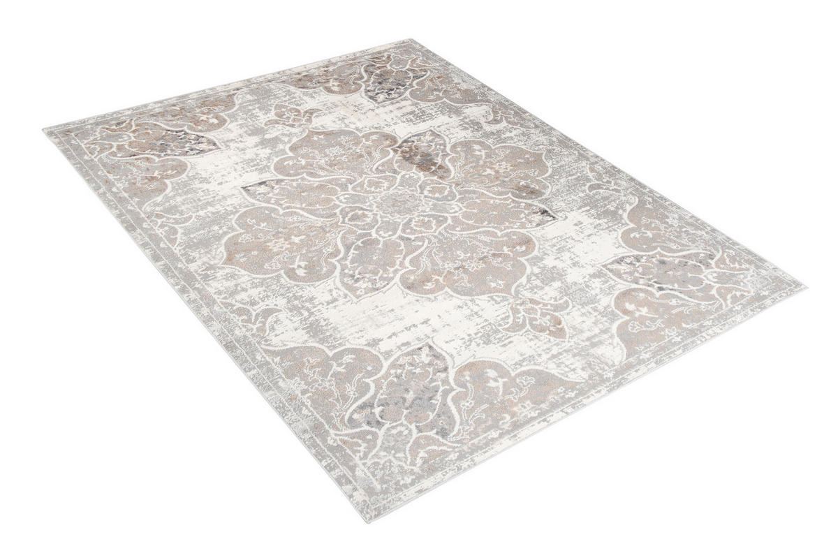 TEPPICH VALLEY Grau Beige 200/300 cm - Beige, Textil (200/300cm) - Tapiso