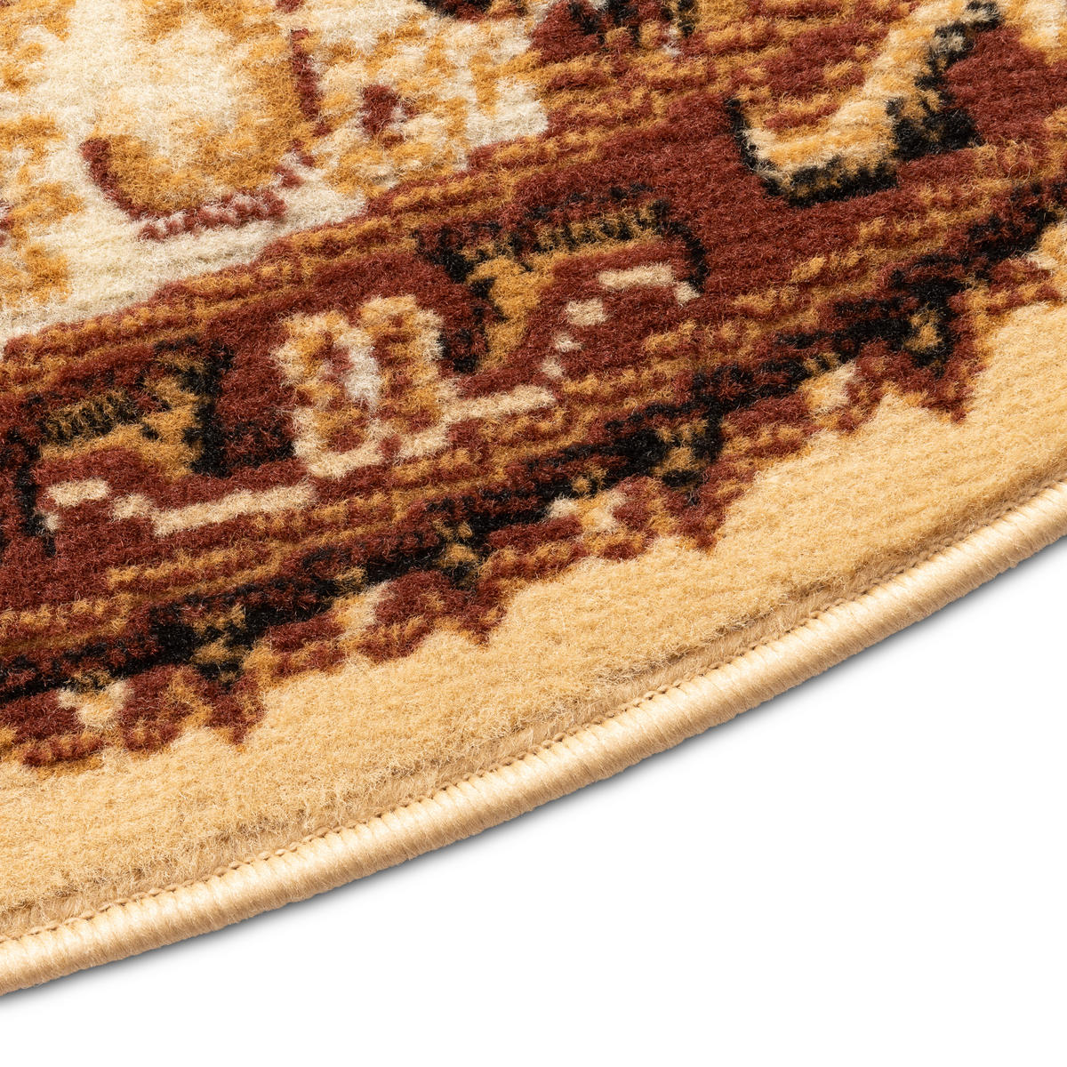 TEPPICH ATLAS oval beige orientalisch 200/300 cm - Beige, Textil (200/300cm) - Tapiso